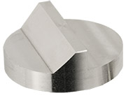JEOL Probenteller, Ø 32 x 12 mm, 45/90° Schräge, Aluminium